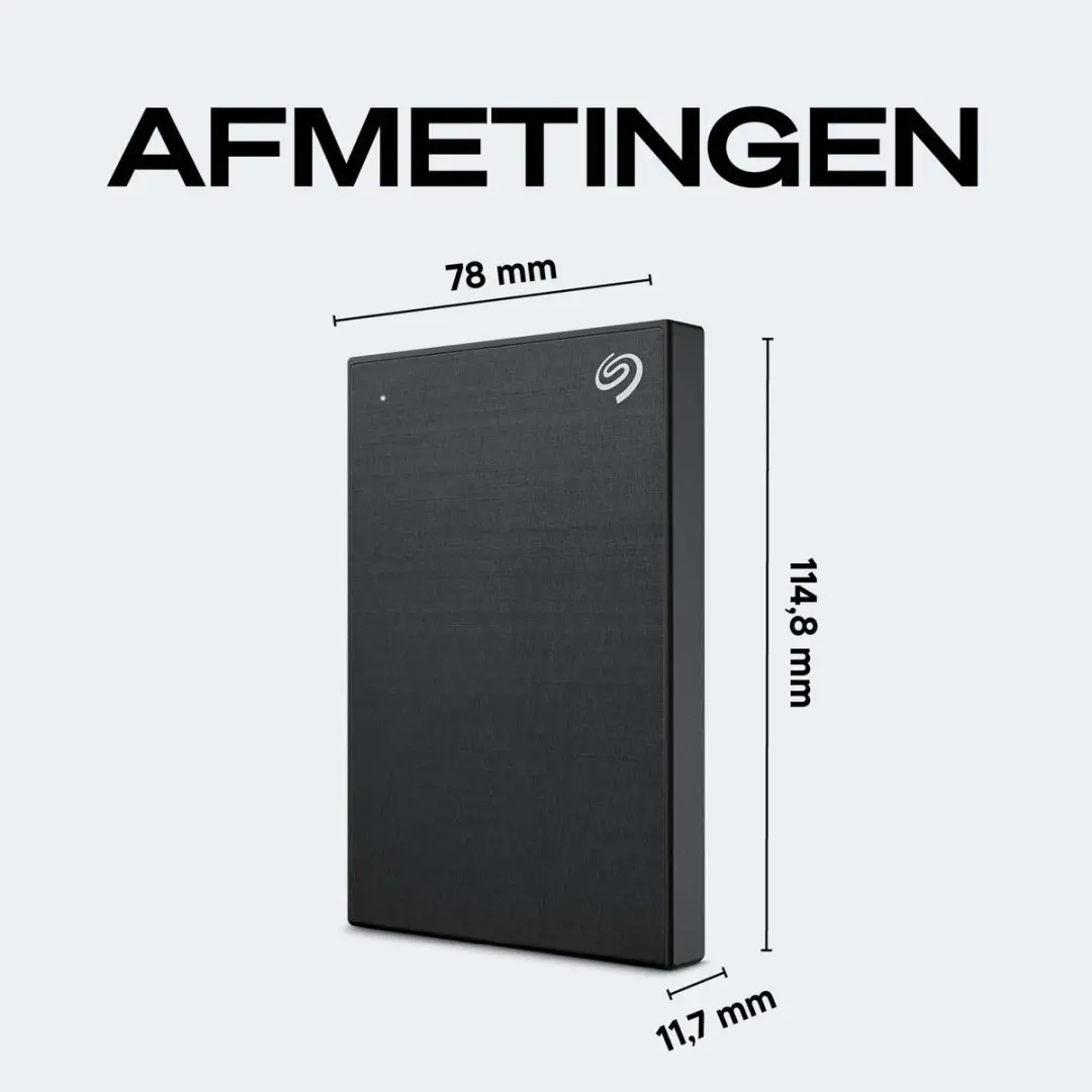 Seagate One Touch Draagbare Harde Schijf 2TB - Zwart - afbeelding 12 van 12