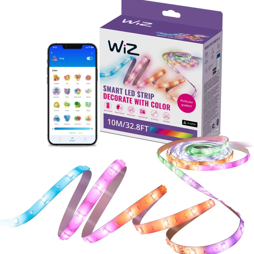 WiZ RGBIC LED Strip 10m