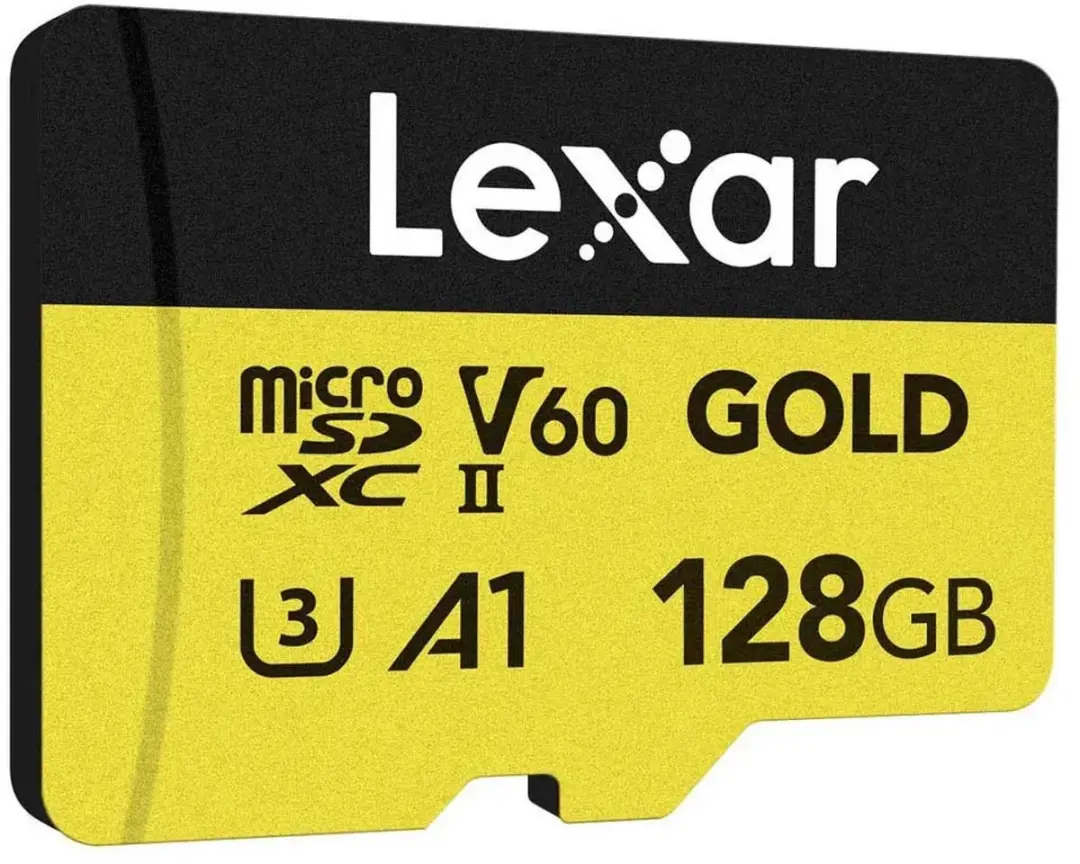 Lexar Gold Series UHS-II microSDXC 128GB V60