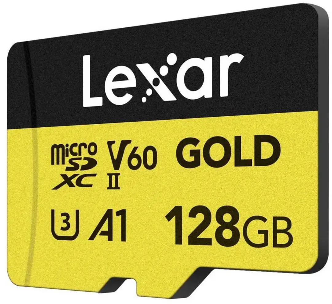 Lexar Gold Series UHS-II microSDXC 128GB V60