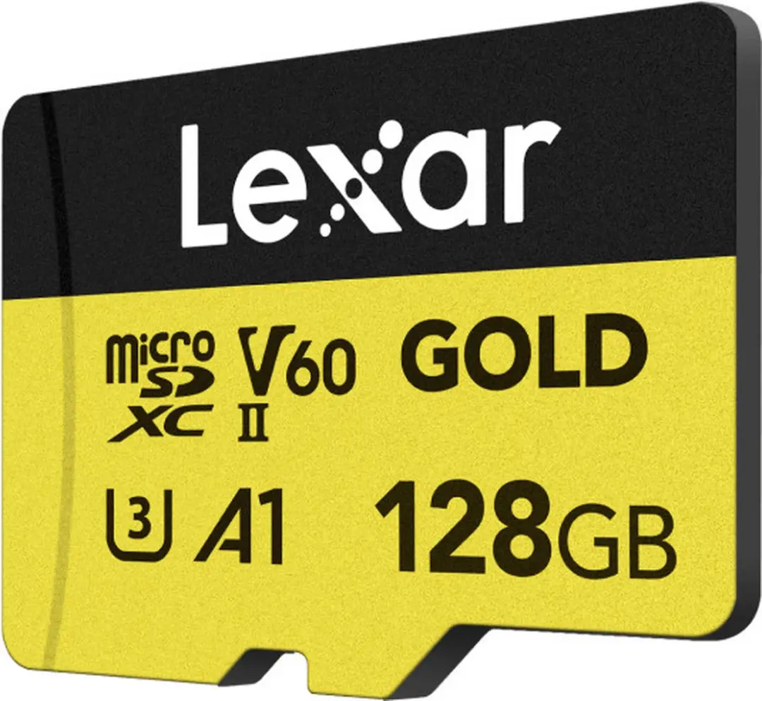 Lexar Gold Series UHS-II microSDXC 128GB V60