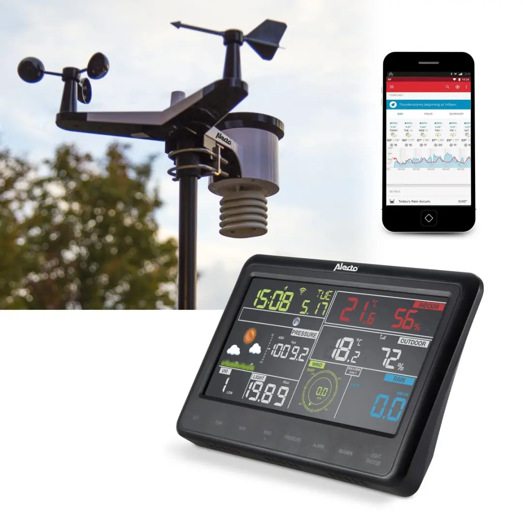 Alecto WS-5500 Professioneel WiFi Weerstation