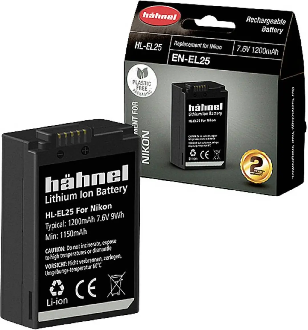HAHNEL Accu Nikon EN-EL25 1200mAh