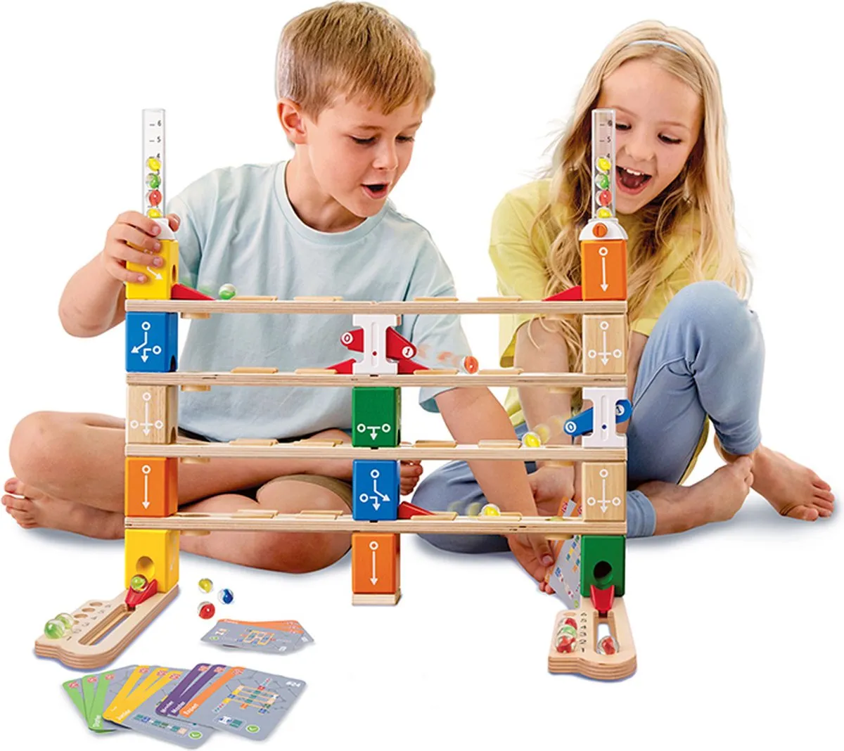 Hape Quadrilla Basiscodeerset - Multicolor