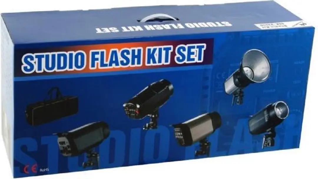 Falcon Eyes SSK-2200D Studioflitserset - 200 Ws - Zwart
