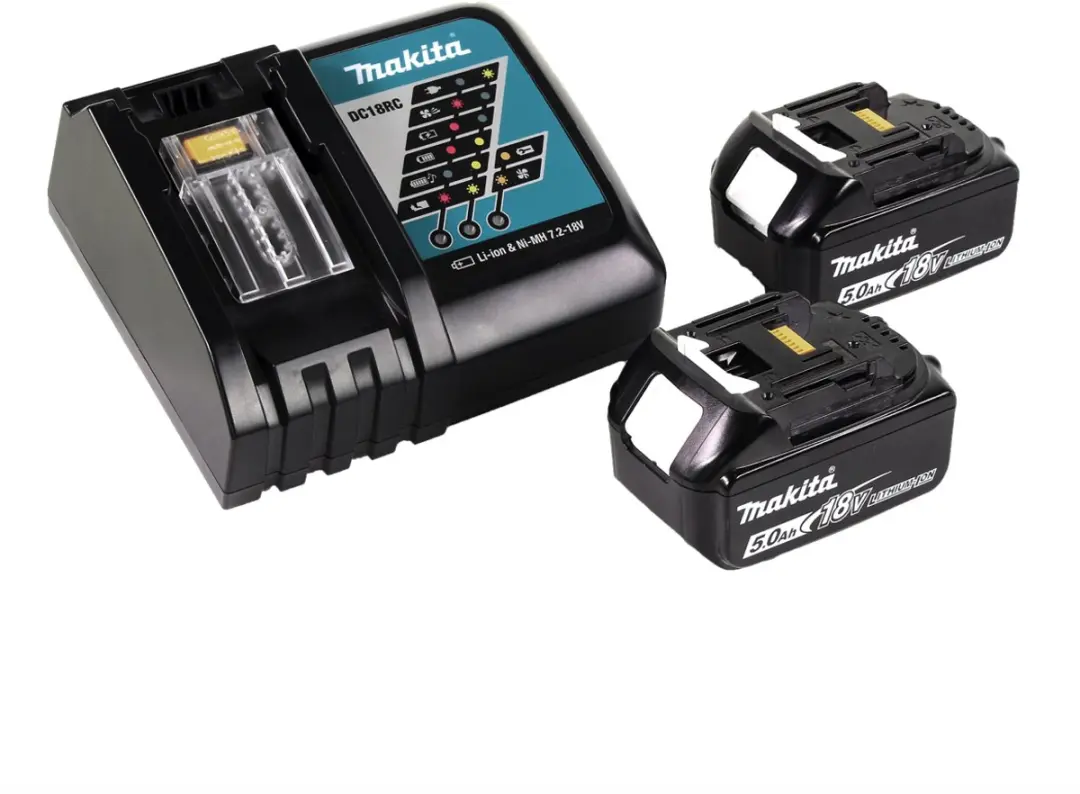 Makita DUB184RT LXT 18V Accu Bladblazer Set - 780m³/u - 1x 5,0Ah