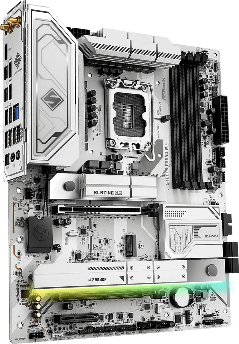 ASRock Z890 Steel Legend Moederbord - ATX - Intel Z890 - Wi-Fi 7