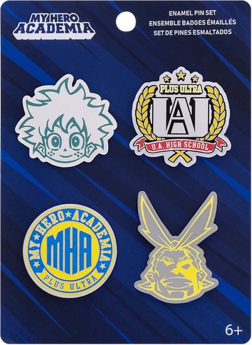 Funko Pop! My Hero Academia U.A. High School Enamel Pin Set