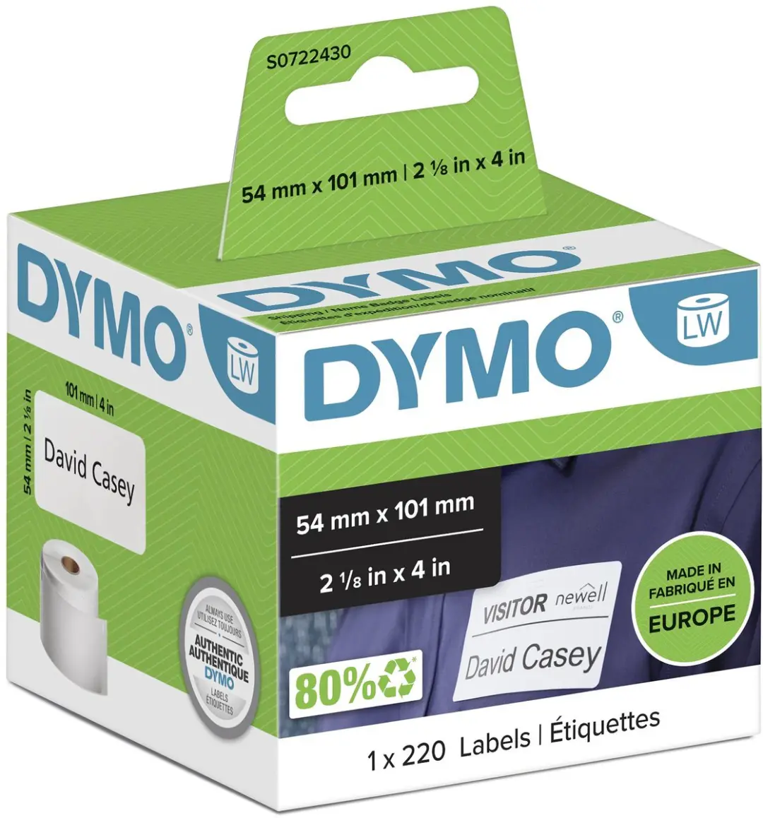 DYMO LabelWriter Verzendlabels S0722430