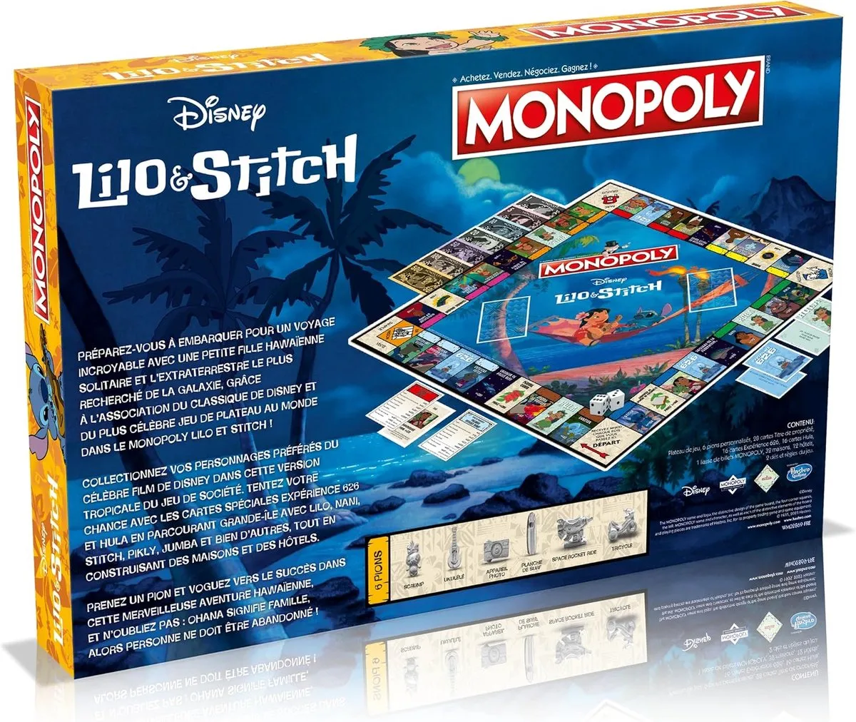 Winning Moves Monopoly Lilo & Stitch - 2-6 Spelers