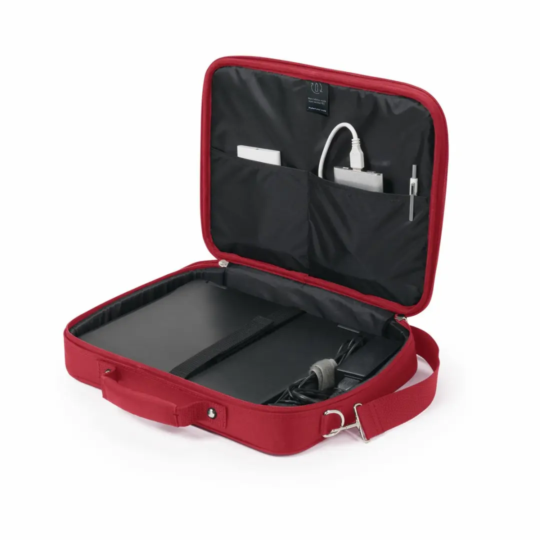 Dicota Eco Multi BASE D30920-RPET Aktetas - 15,6" - Rood