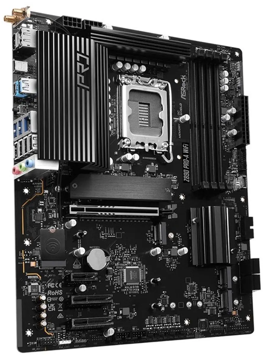 ASRock Z890 Pro-A WiFi ATX Moederbord - LGA 1851 - afbeelding 6 van 6