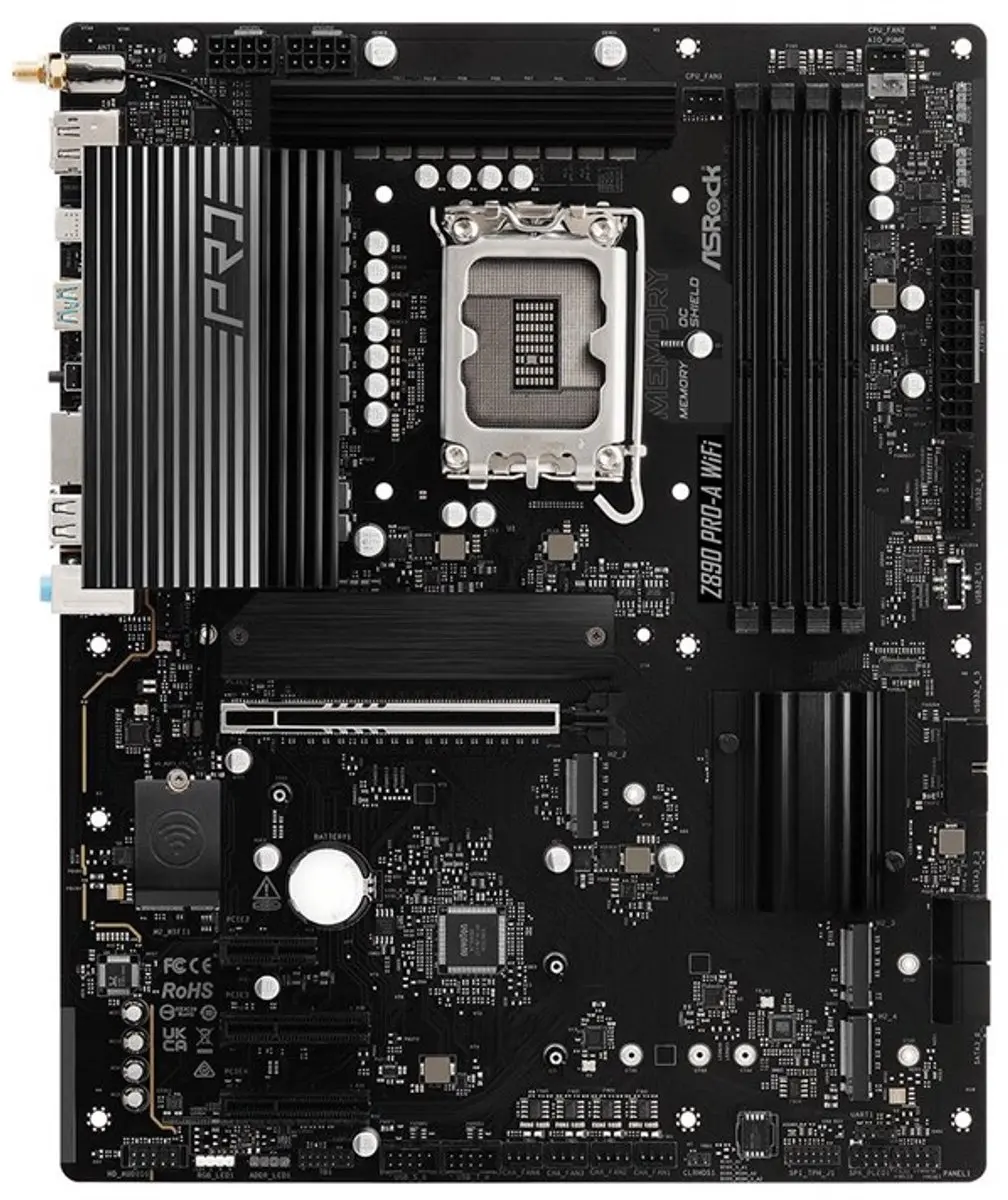 ASRock Z890 Pro-A WiFi ATX Moederbord - LGA 1851