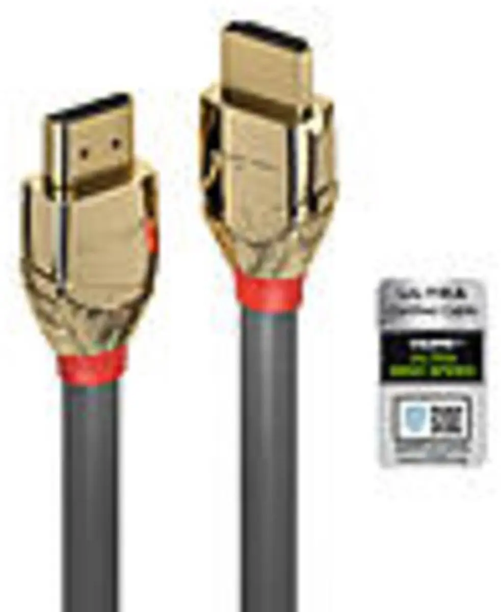 Lindy 37602 HDMI-kabel 8K 2m - Grijs
