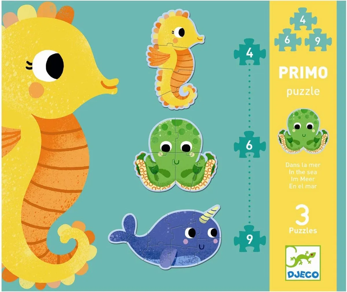 Djeco Primo Puzzle In De Zee
