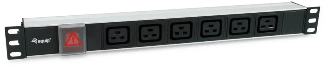 Equip 333319 Energiedistributie 6 AC-uitgangen