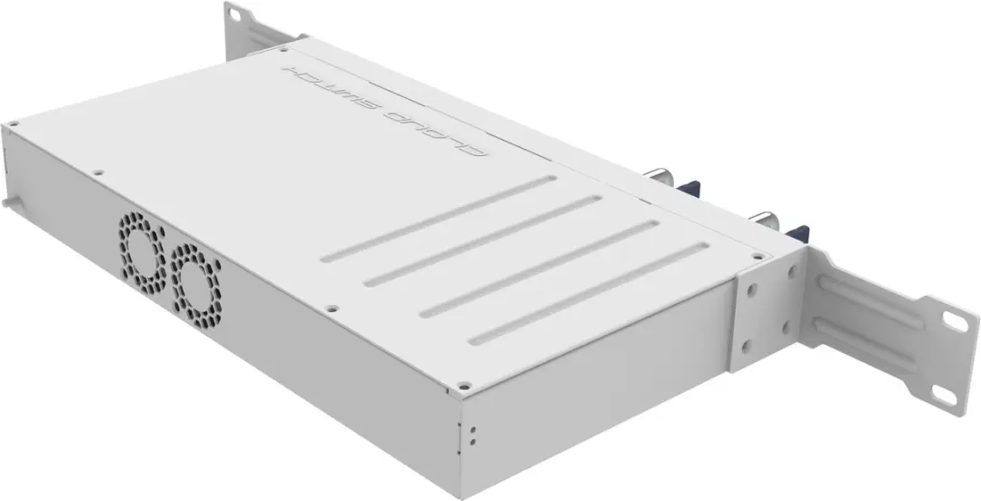 MikroTik CRS504-4XQ-IN Managed Switch - 1x PoE - Wit