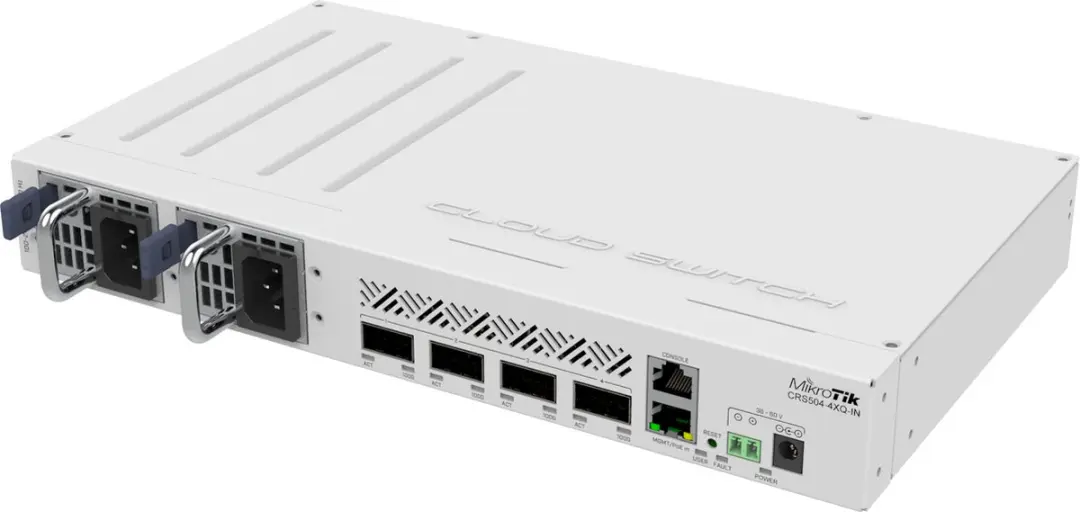 MikroTik CRS504-4XQ-IN Managed Switch