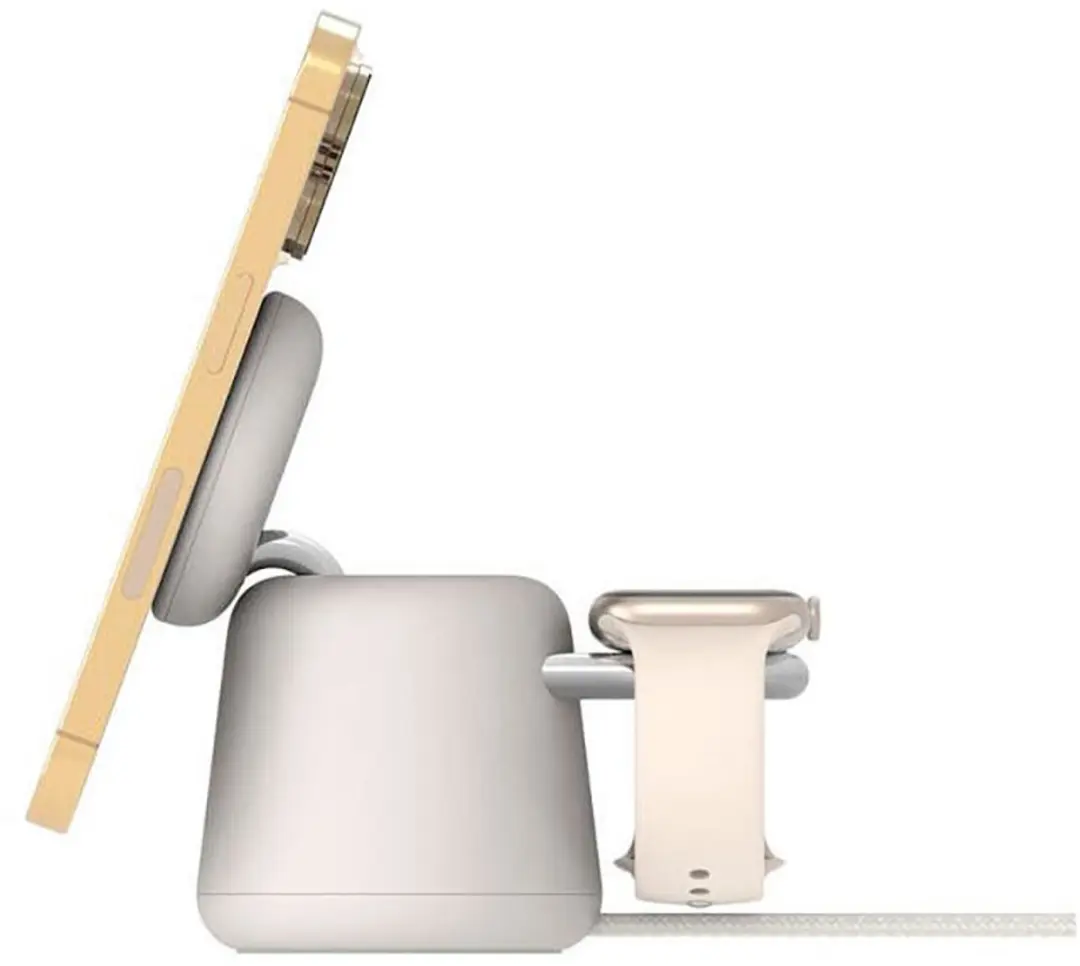 Belkin BoostCharge Pro Hoofdtelefoons Draadloos Opladen - Beige