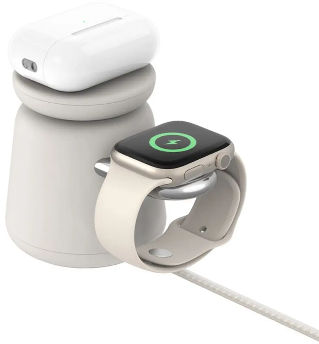 Belkin BoostCharge Pro Hoofdtelefoons Draadloos Opladen - Beige