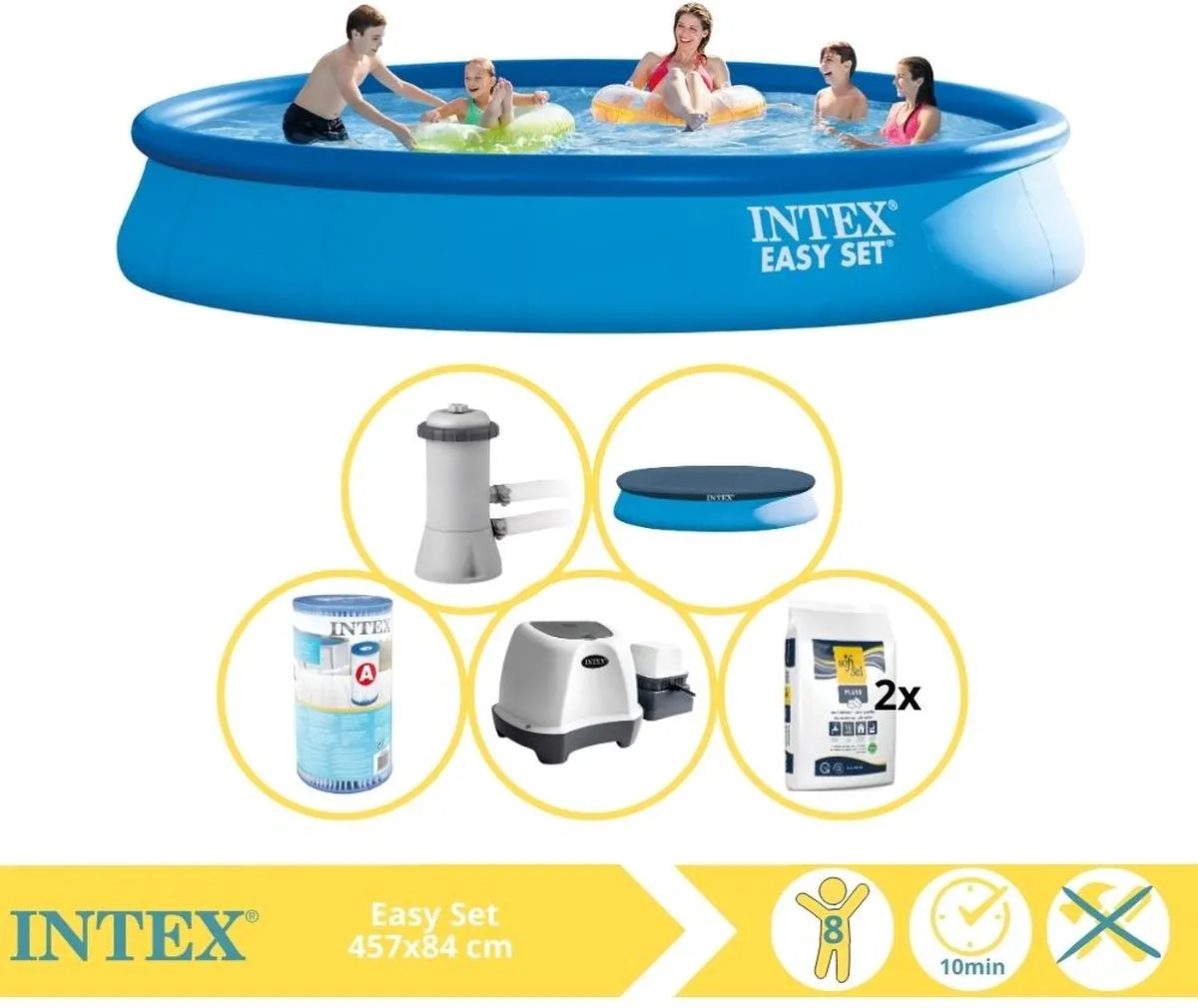 Intex Easy Set Zwembad 457x84cm