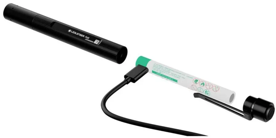 Ledlenser P4R Zaklamp - 300 Lumen - 100m - Zwart