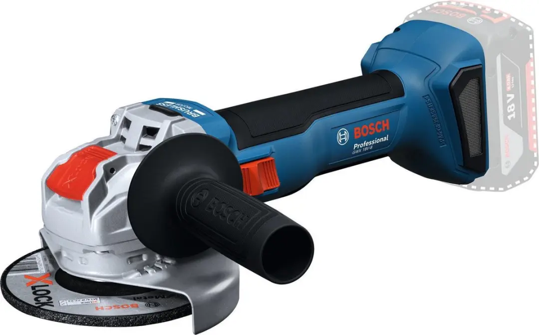 Bosch Professional GWX 18V-8 Accu Haakse Slijper 125mm X-Lock