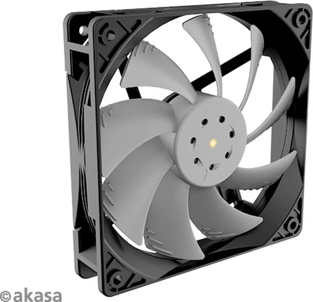 Akasa OTTO SC12 Ventilator 12cm - 2000RPM - Zwart
