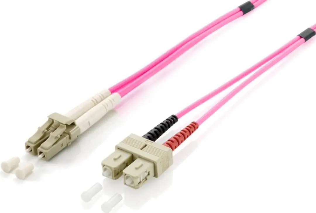 Equip 255536 Glasvezelkabel 10m - 2x LC/2x SC - Roze
