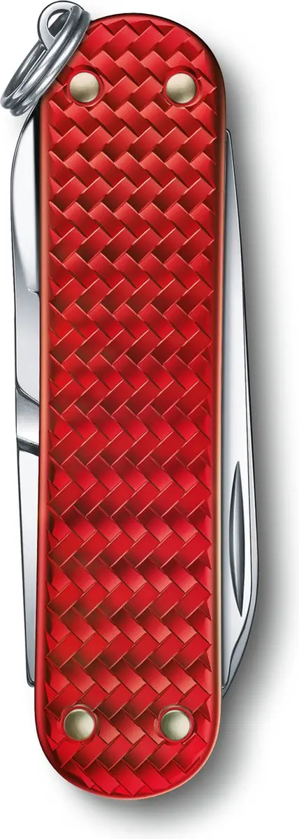 Victorinox Classic Precious Alox Zakmes Iconic Red - 5 Functies