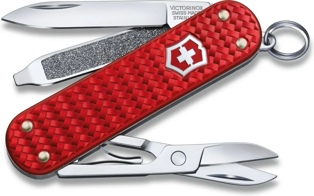 Victorinox Classic Precious Alox Zakmes Iconic Red