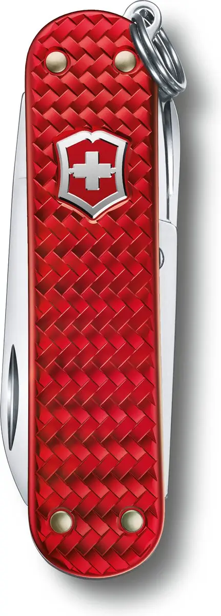 Victorinox Classic Precious Alox Zakmes Iconic Red - 5 Functies