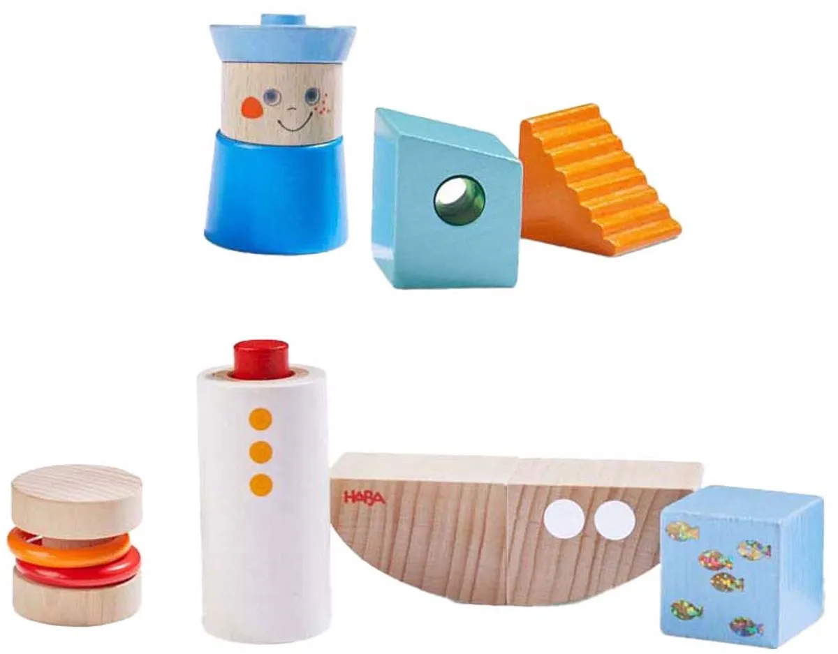 Haba Bouwstenen Schip - 2 Stuks - Multicolor - afbeelding 6 van 6