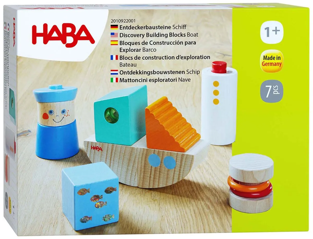 Haba Bouwstenen Schip