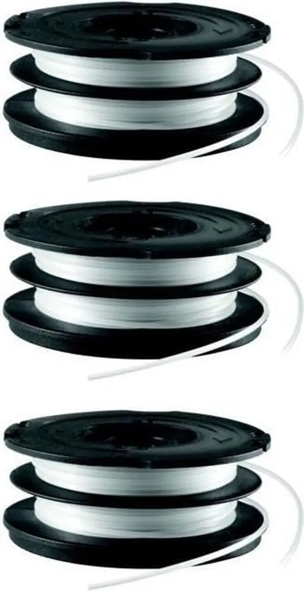 BLACK+DECKER A6495X3-XJ Strimmerdraad 3 Stuks