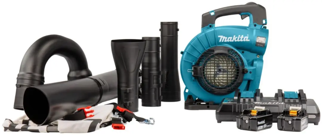 Makita DUB363PT2V Bladblazer/zuiger - 194 km/h - 2x 5.0Ah accu's - 50L