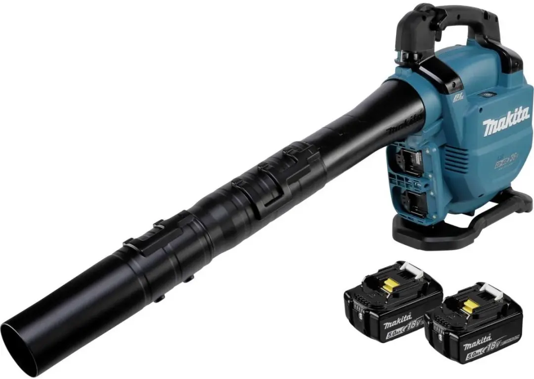 Makita DUB363PT2V Bladblazer/zuiger - 194 km/h - 2x 5.0Ah accu's - 50L