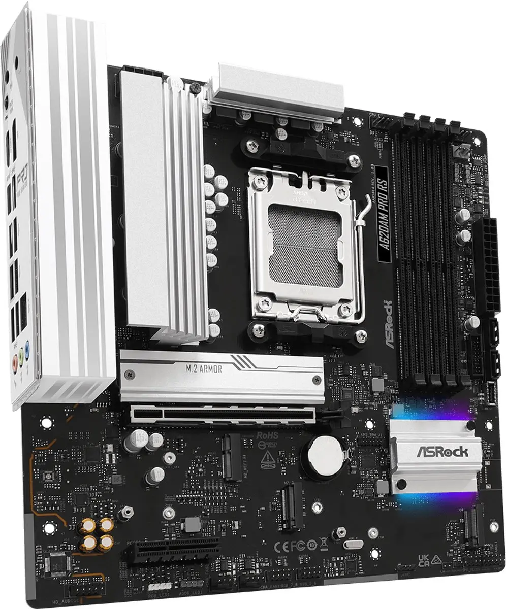 ASRock A620AM Pro RS AM5 Micro-ATX - 90-MXBSV0-A0UAYZ