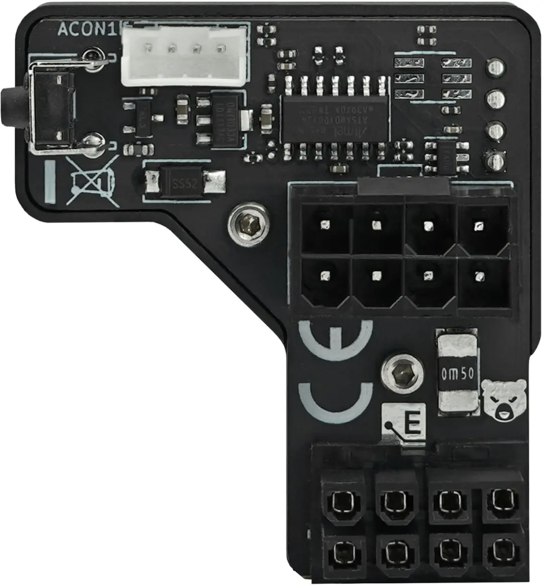 Thermal Grizzly WireView GPU TG-WV-P18N - OLED Display - Zwart
