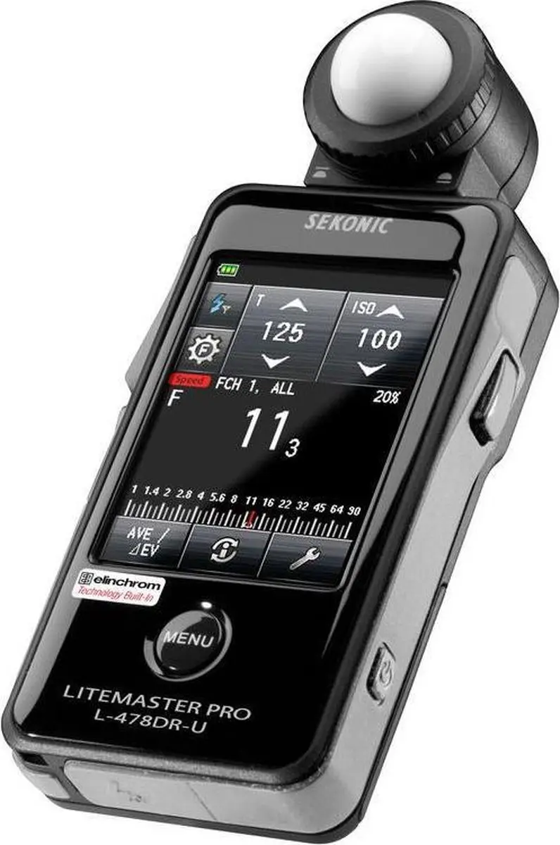 Sekonic Litemaster Pro L-478DR-PX - 2x Li-ion - Zwart