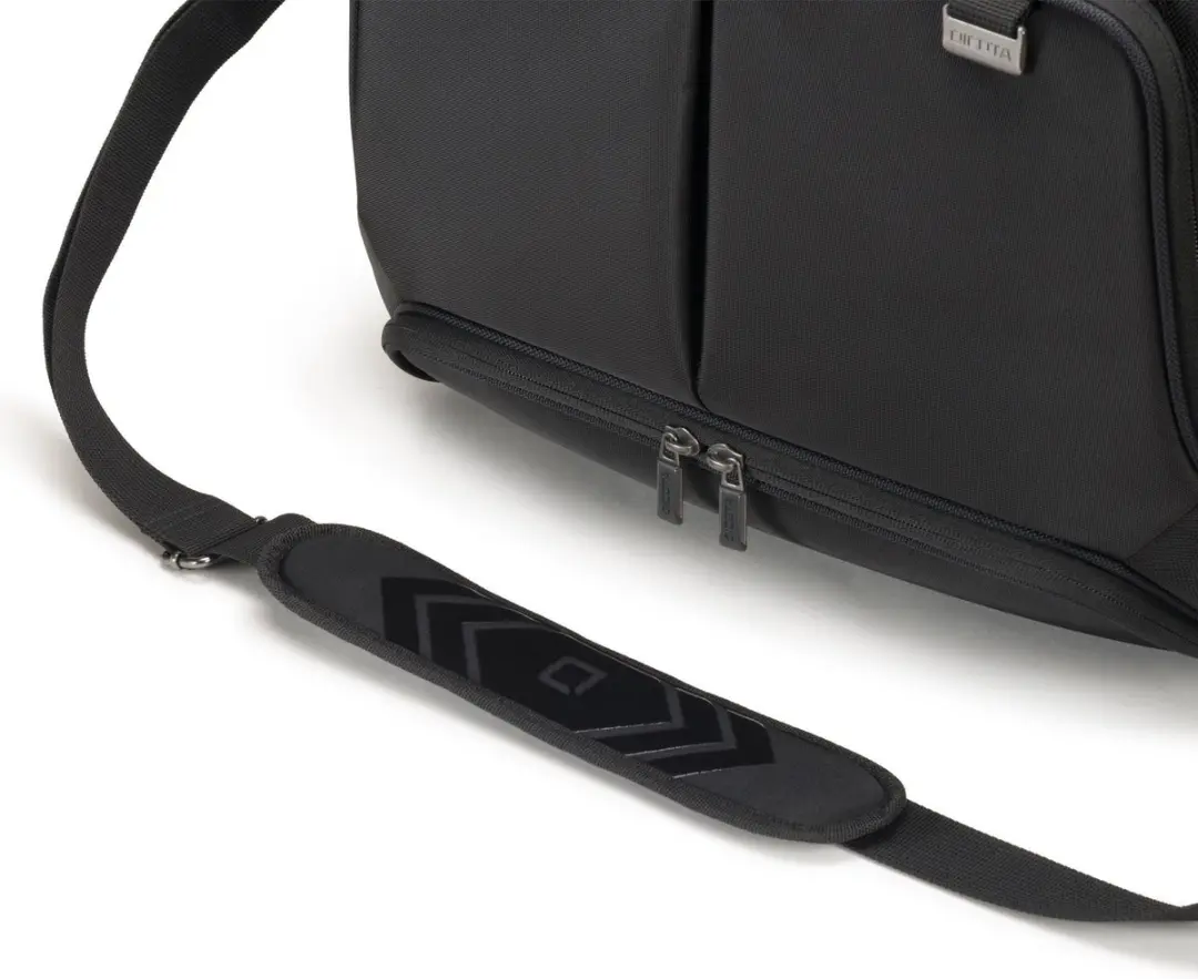 Dicota Eco Top Traveller PRO D30842-RPET Laptoptas 14" - 3 Vakken - Zwart - afbeelding 6 van 6