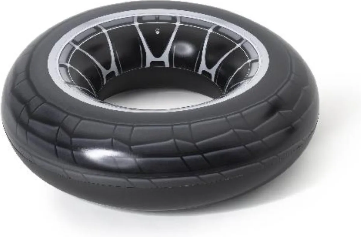 Bestway Zwemring 414409 - Opblaasband ⌀105cm - Zwart