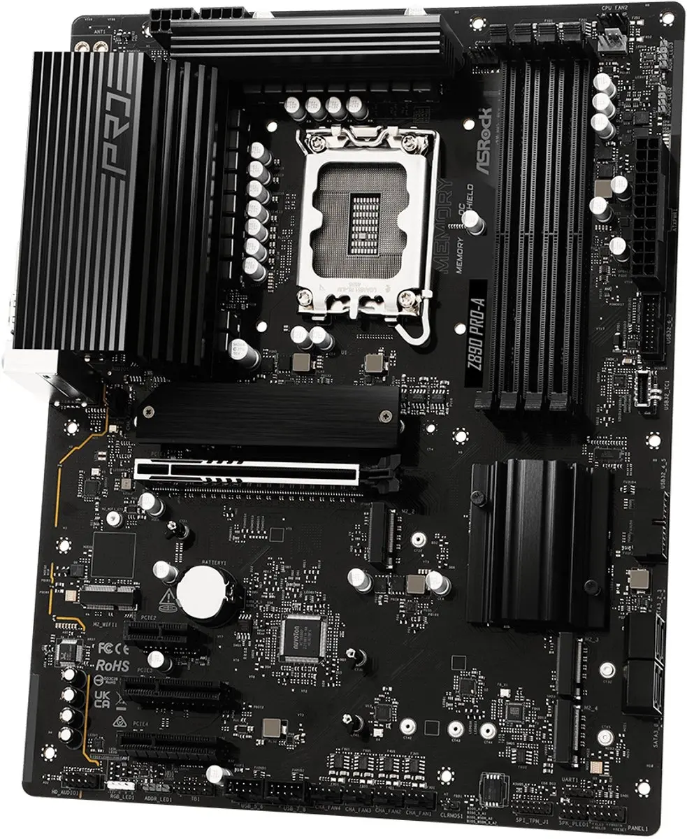 ASRock Z890 Pro-A Moederbord - ATX - LGA 1851