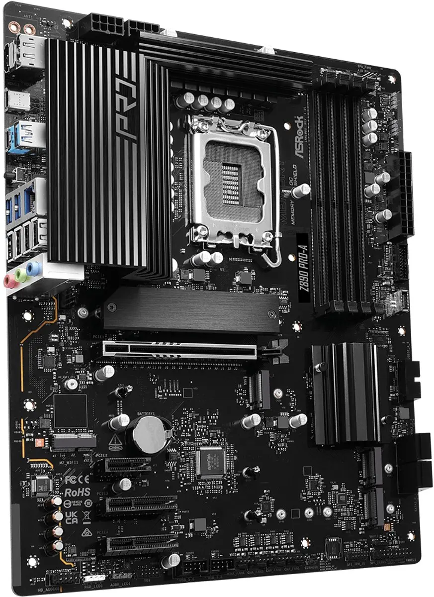 ASRock Z890 Pro-A Moederbord - ATX - LGA 1851