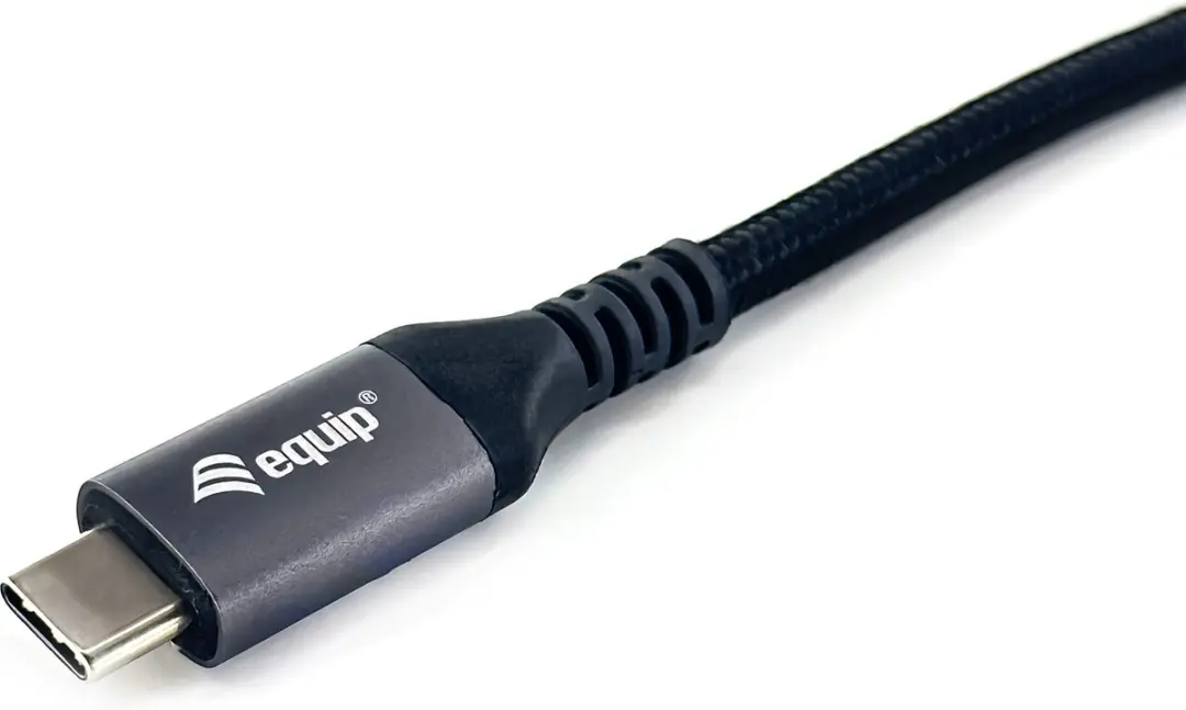 Equip 128383 USB4 Gen 3x2 USB-C Kabel 2m - Zwart