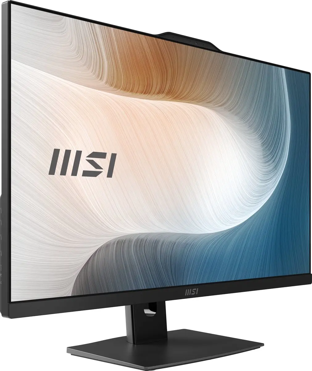 MSI Modern AM272P 1M-848EU Alles-in-één PC - 27" 1080p - 8GB/512GB - Win 11 Pro - Zwart