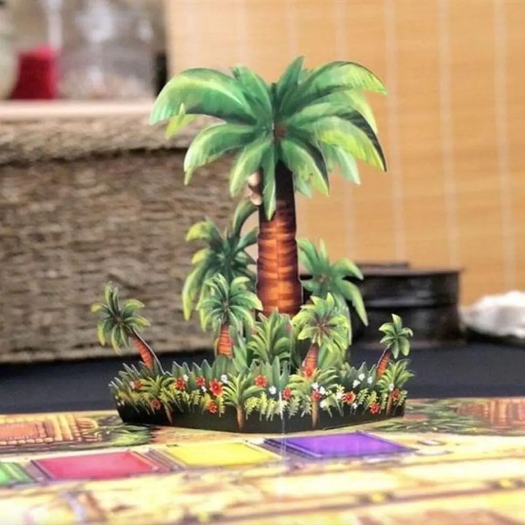 Camel Up Bordspel - 3D Palmboom - 3-8 Spelers