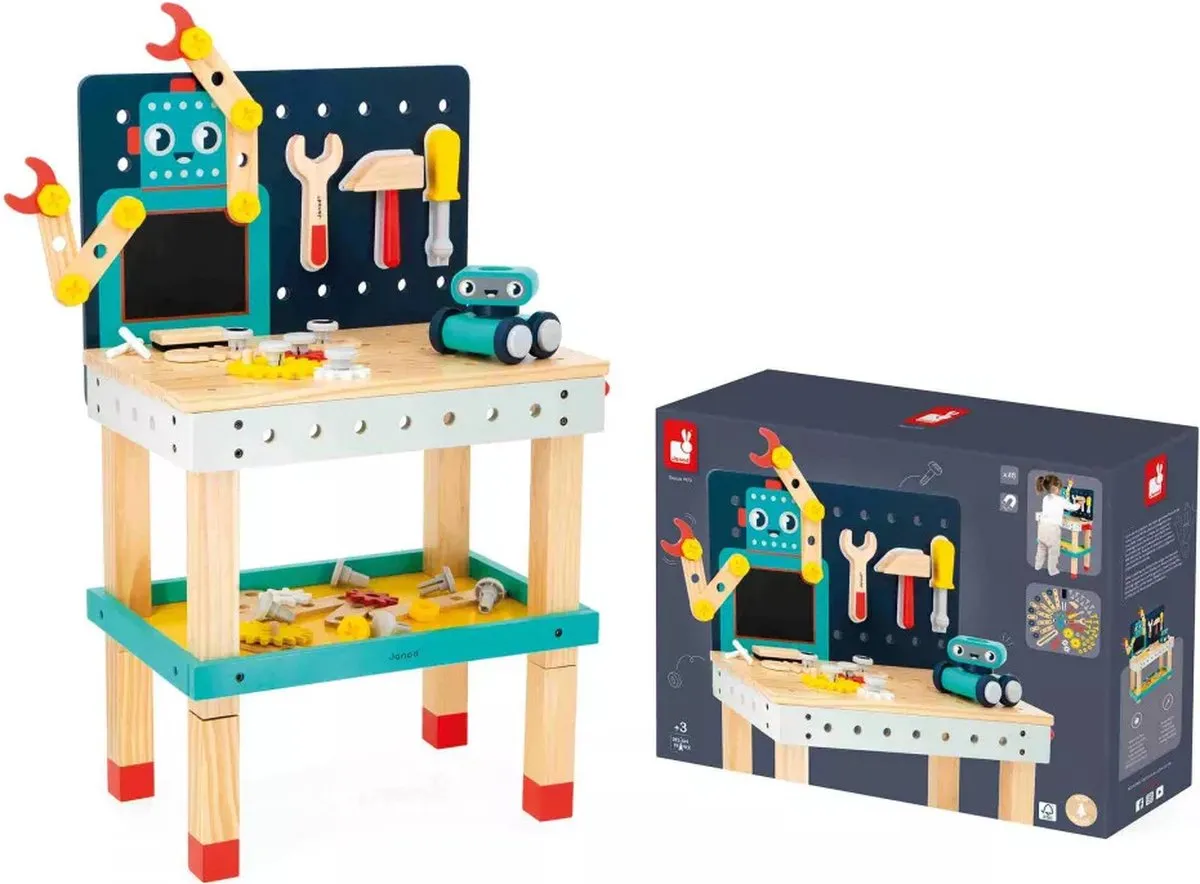 Janod Brico'Kids Grote Robotwerkbank