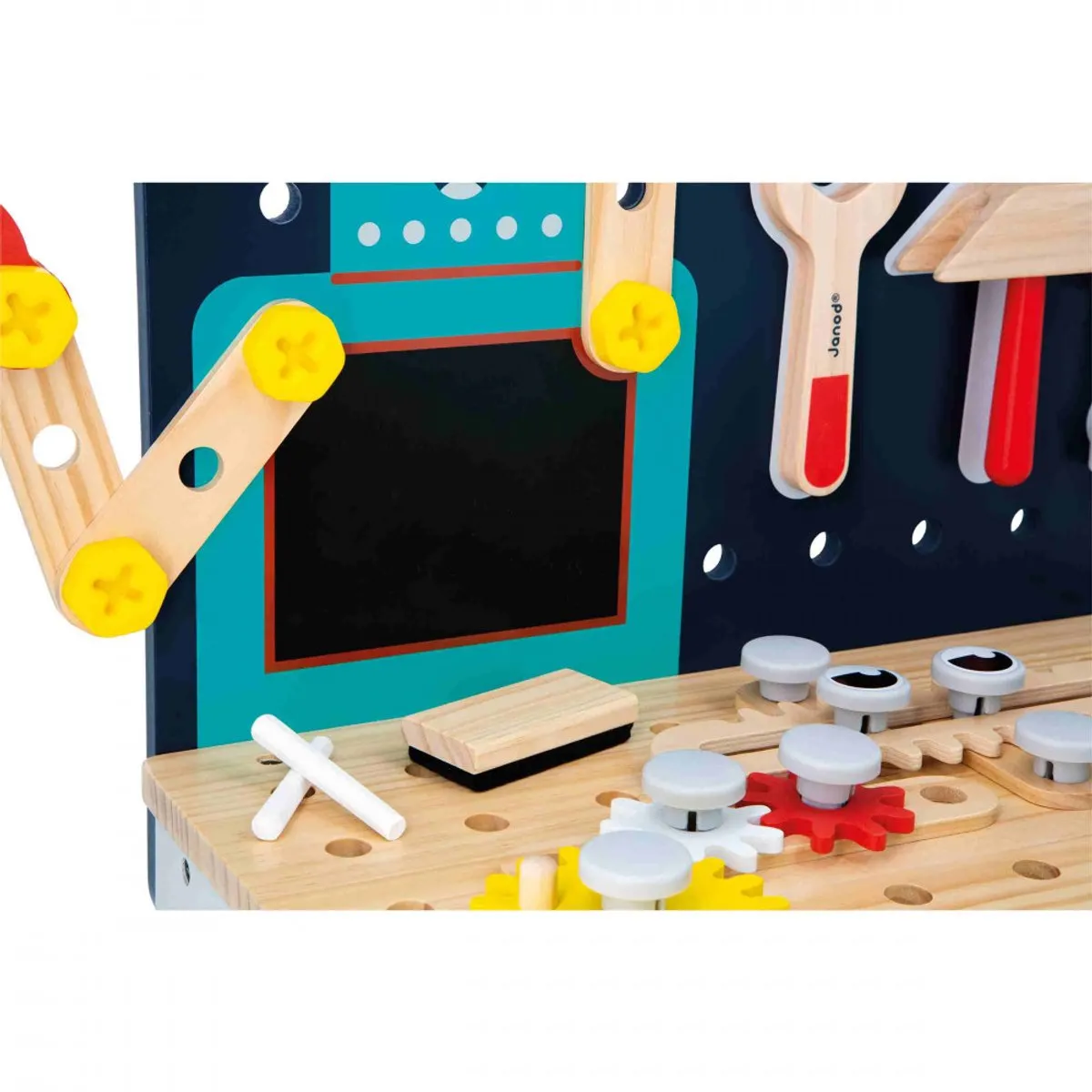 Janod Brico'Kids Grote Robotwerkbank - Multicolor