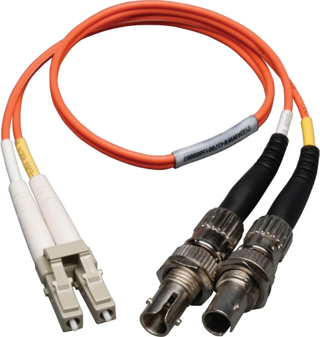 Tripp Lite LC/ST Multimode Adapterkabel 50/125 - 1 ft - Oranje